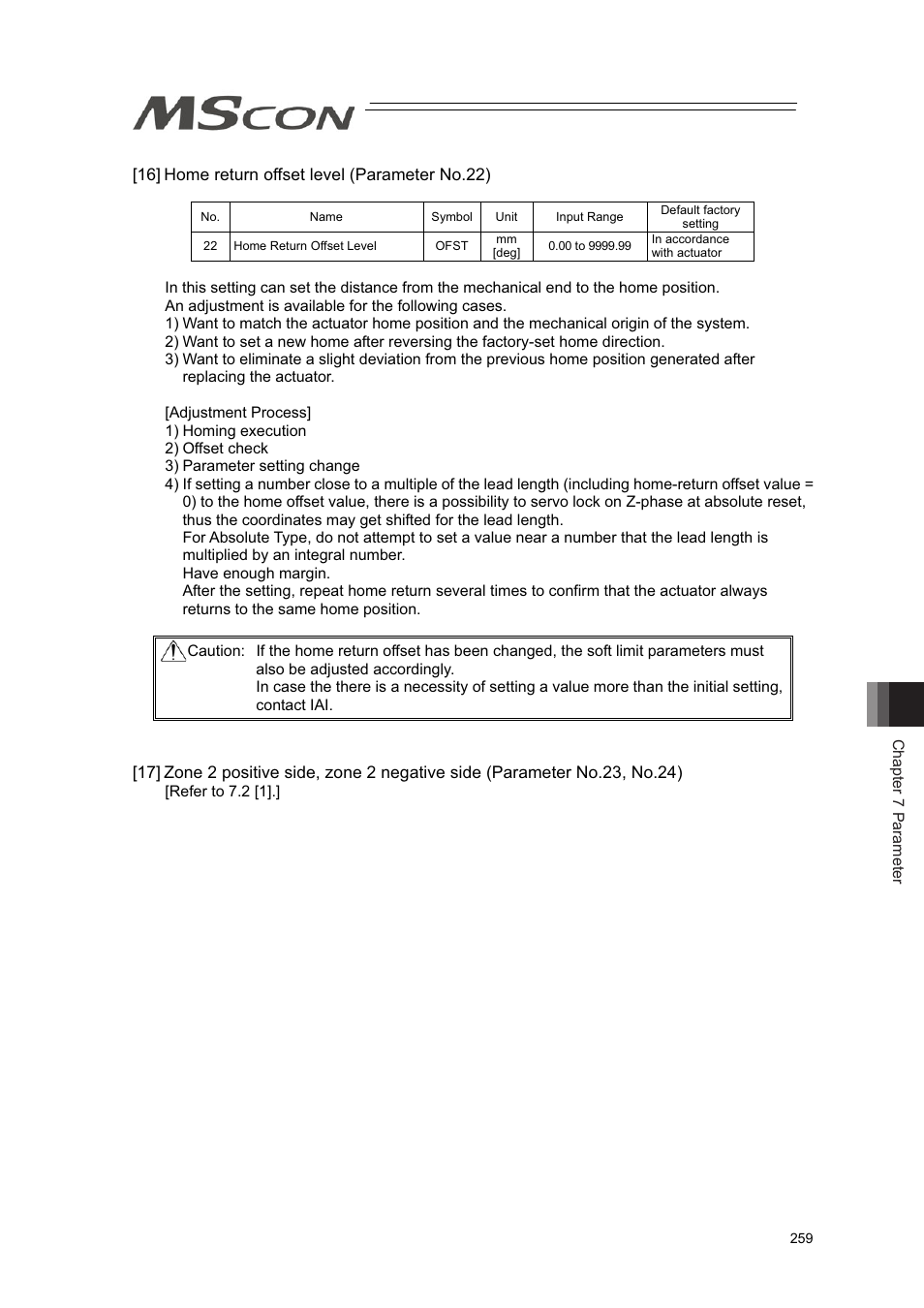 IAI America MSCON User Manual | Page 267 / 360