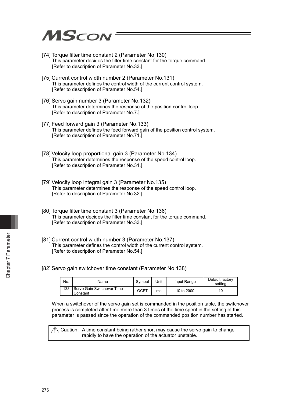 IAI America MSCON User Manual | Page 284 / 360