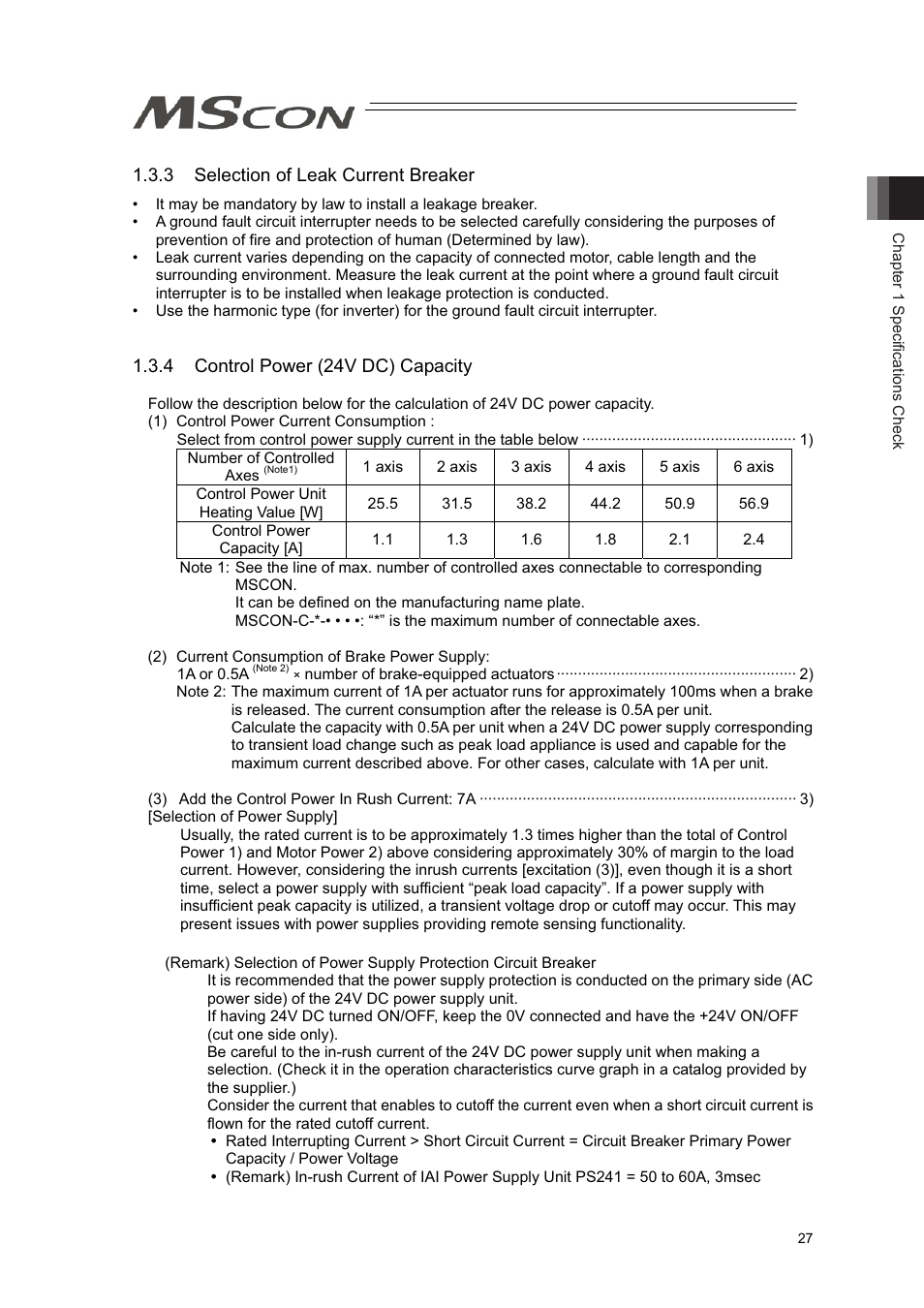 IAI America MSCON User Manual | Page 35 / 360