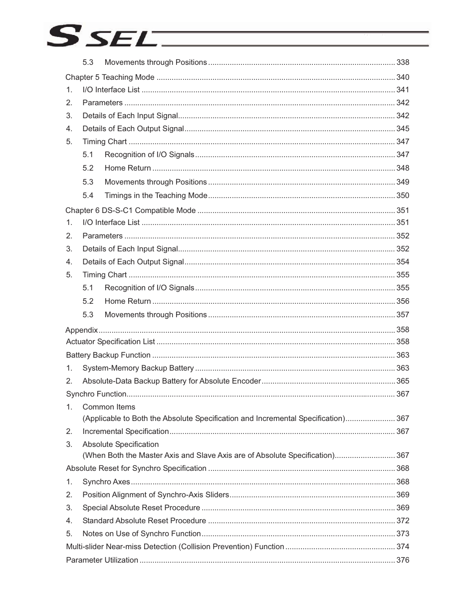 IAI America SSEL User Manual | Page 12 / 494