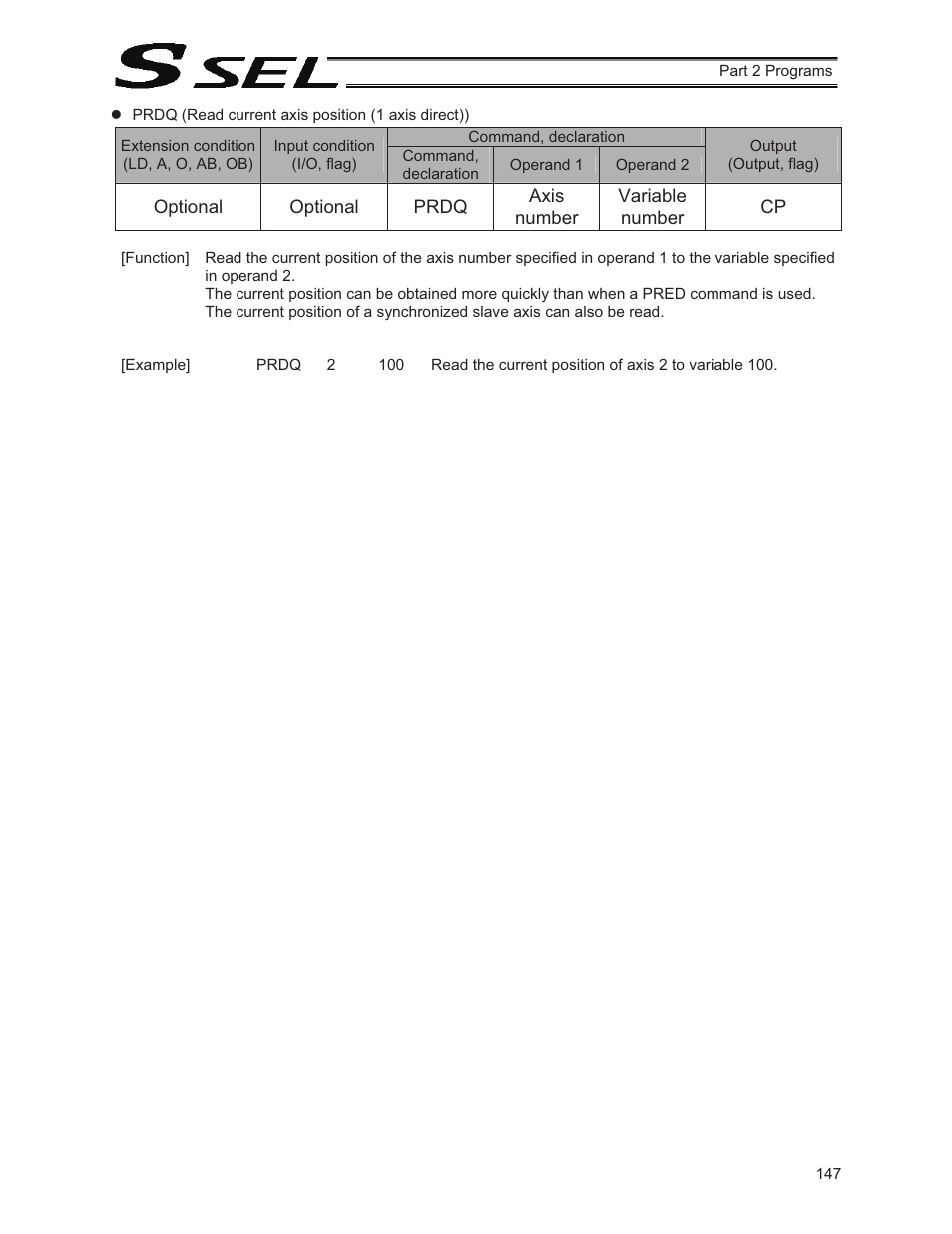 IAI America SSEL User Manual | Page 169 / 494