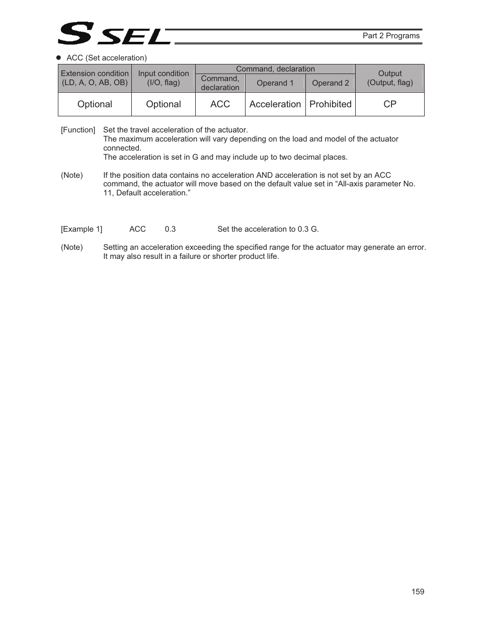 IAI America SSEL User Manual | Page 181 / 494