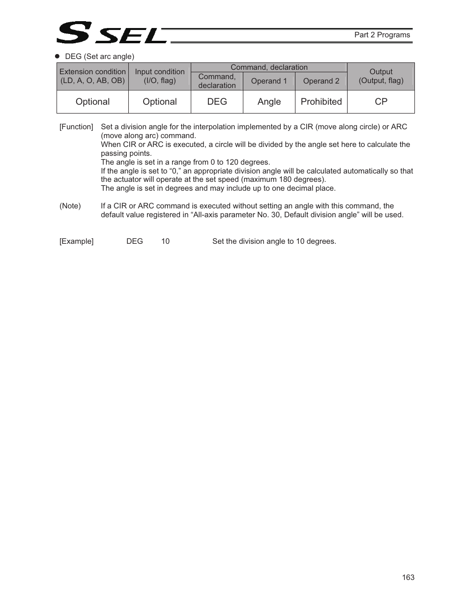 IAI America SSEL User Manual | Page 185 / 494