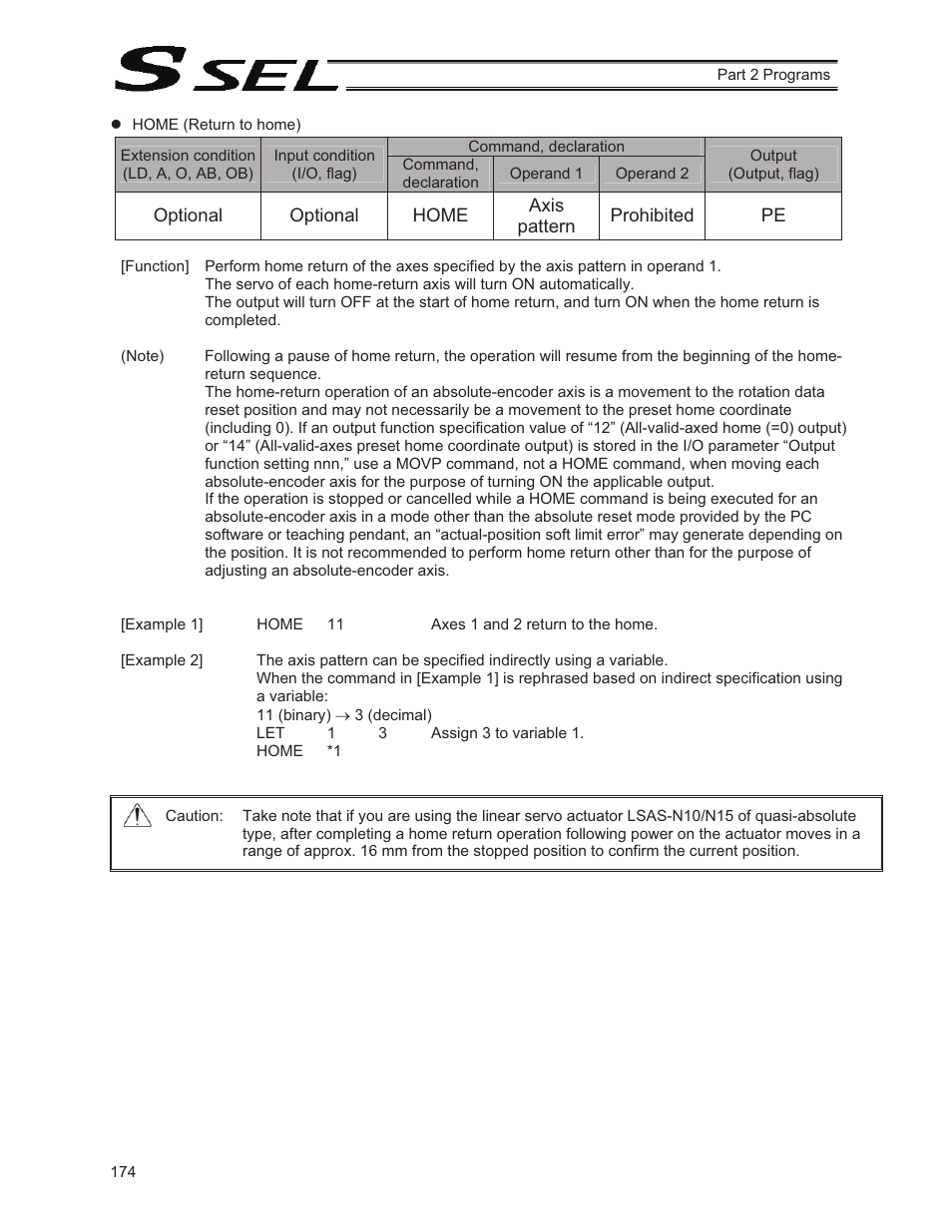 IAI America SSEL User Manual | Page 196 / 494