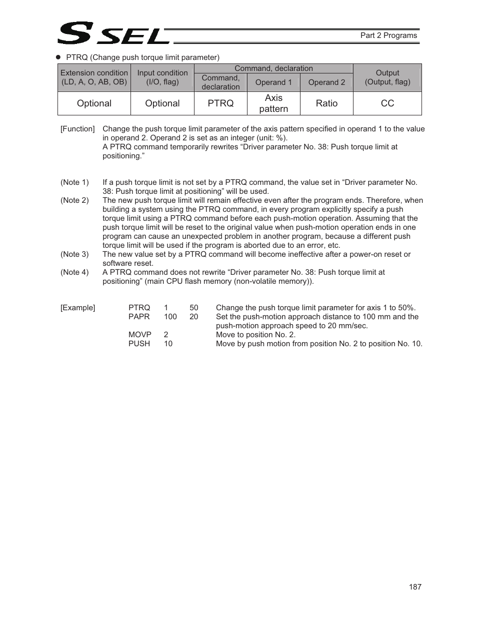 IAI America SSEL User Manual | Page 209 / 494