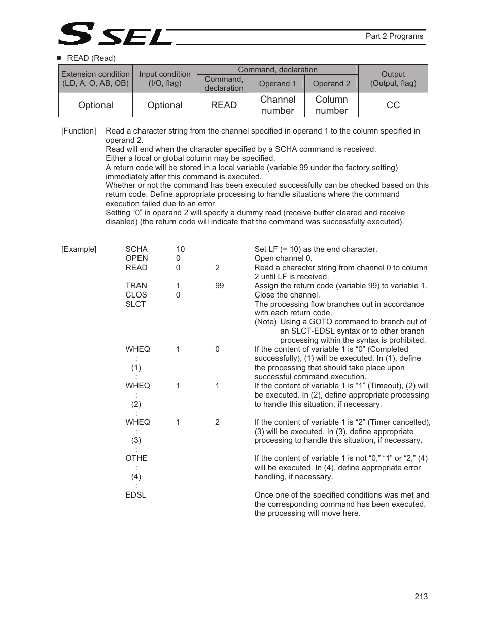 IAI America SSEL User Manual | Page 235 / 494