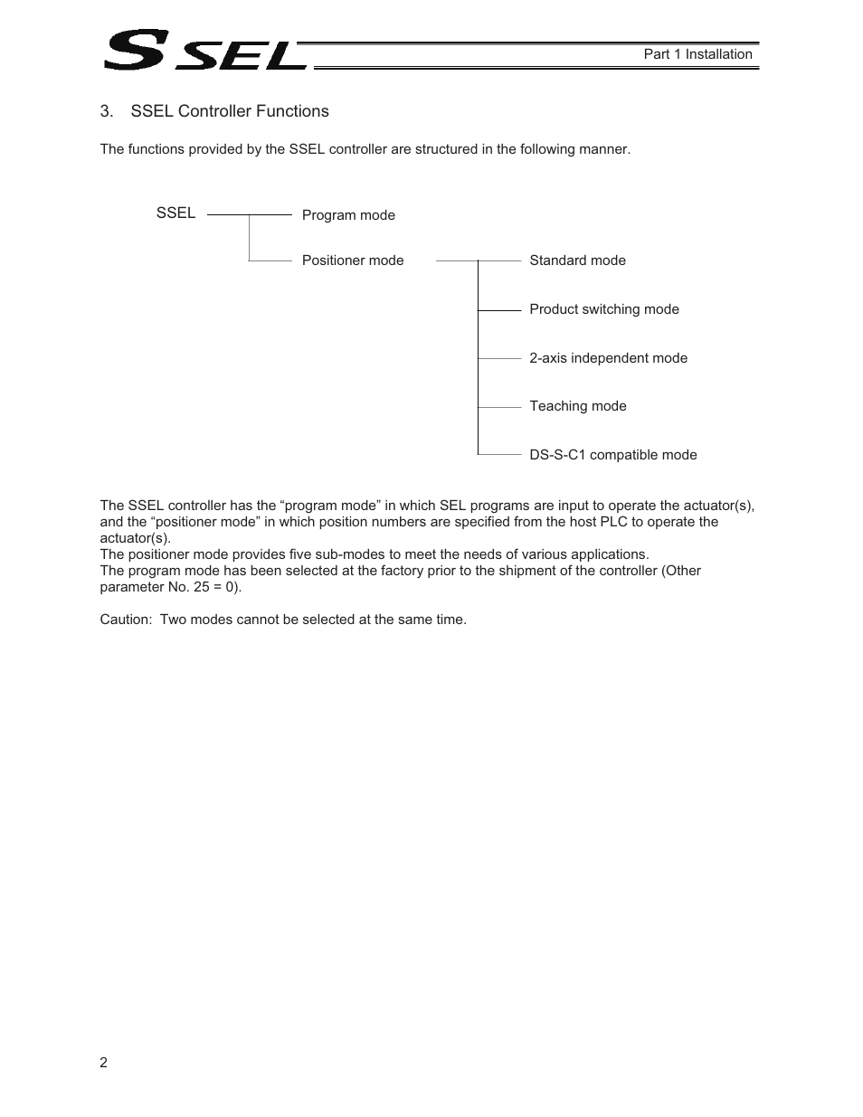 Ssel controller functions | IAI America SSEL User Manual | Page 24 / 494