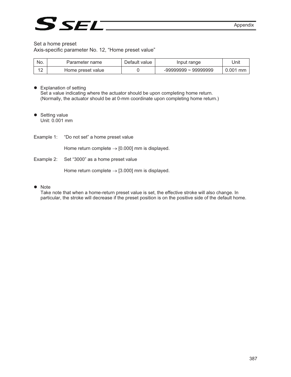 IAI America SSEL User Manual | Page 409 / 494