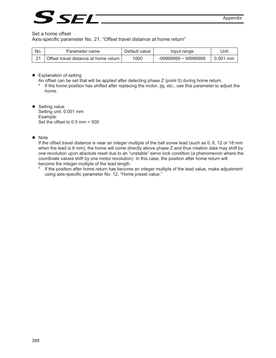 IAI America SSEL User Manual | Page 410 / 494