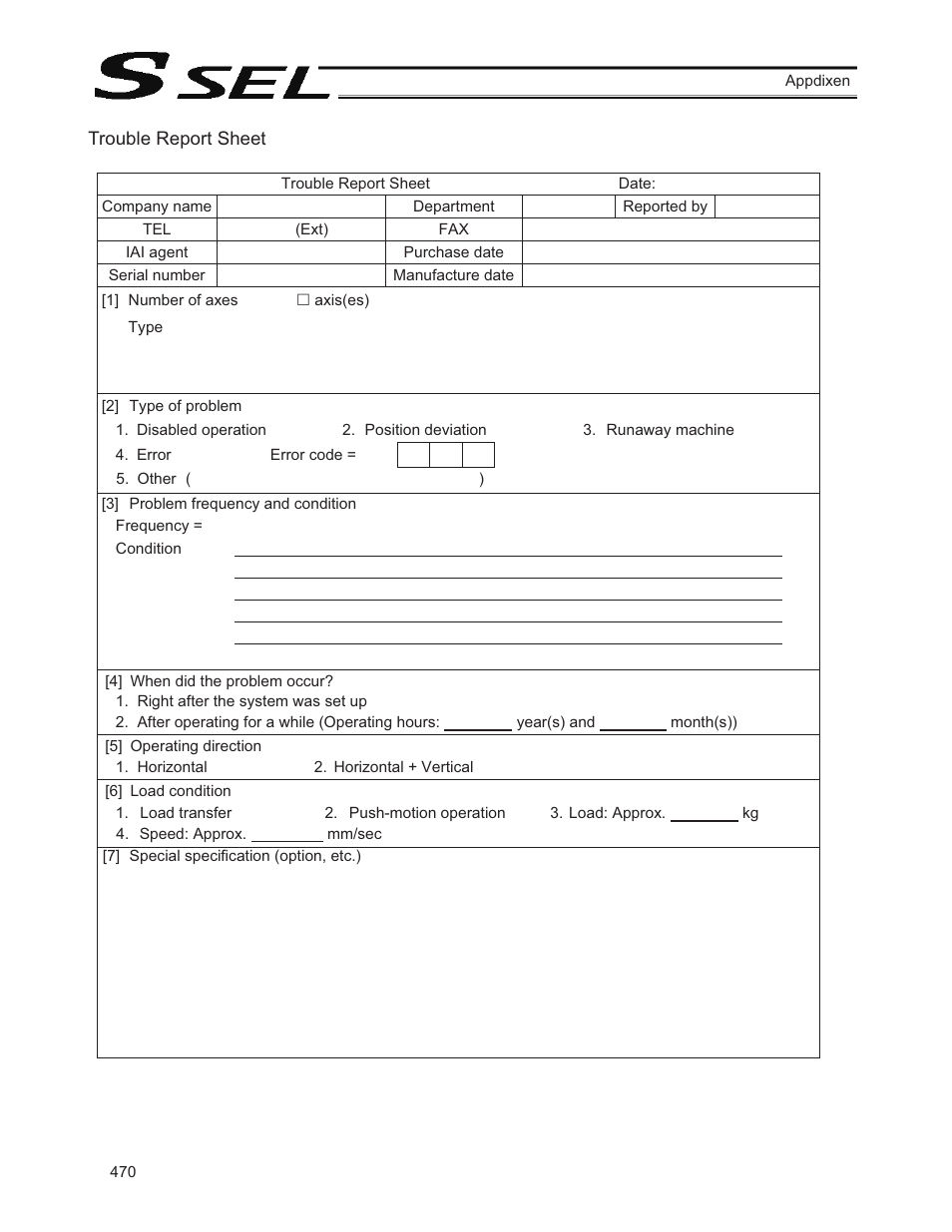 IAI America SSEL User Manual | Page 492 / 494