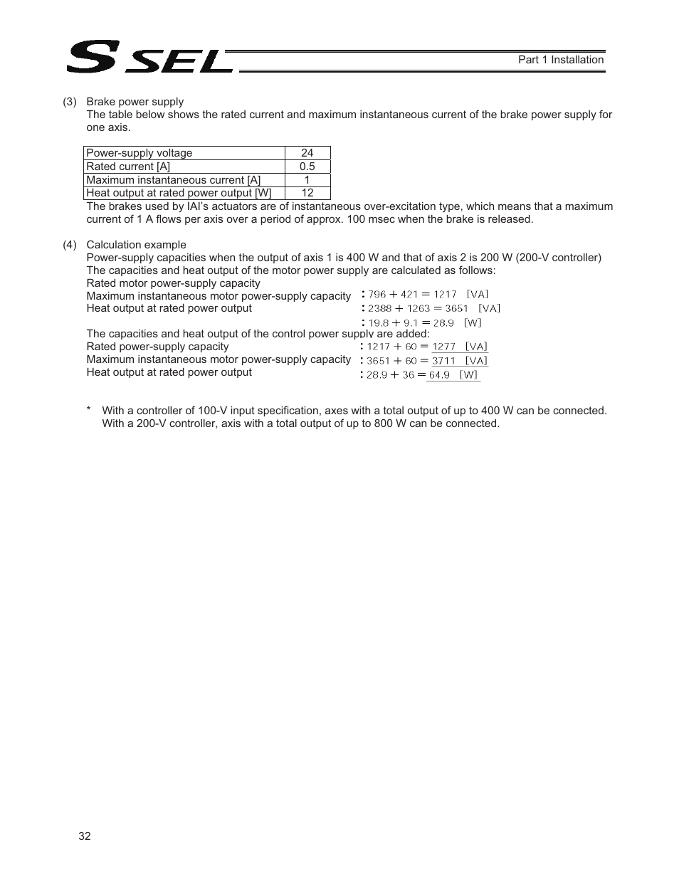 IAI America SSEL User Manual | Page 54 / 494