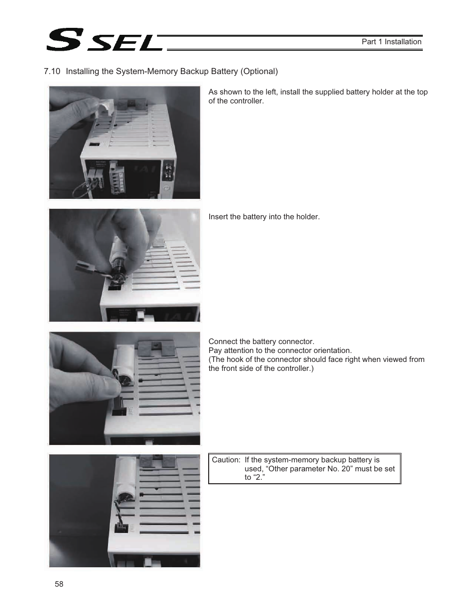 IAI America SSEL User Manual | Page 80 / 494