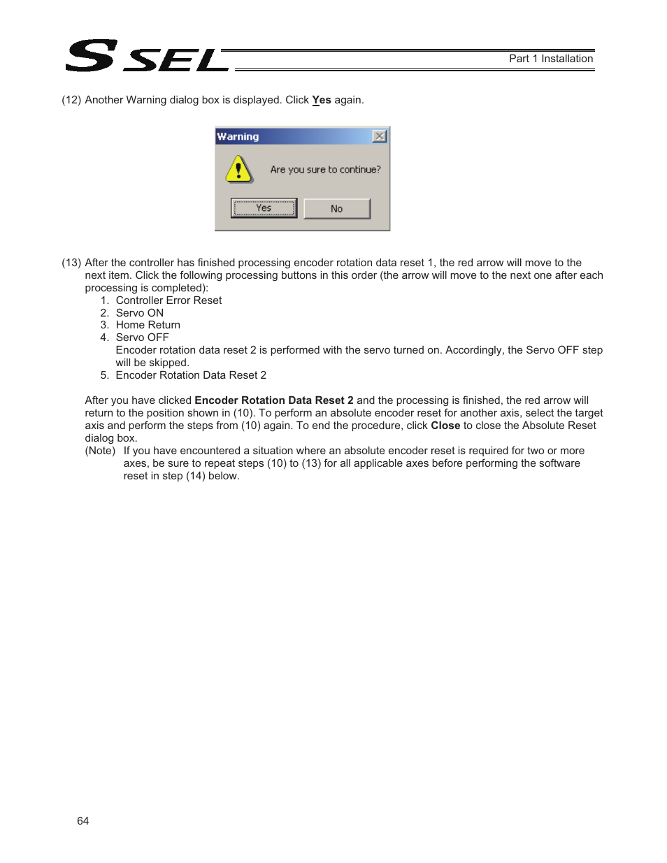 IAI America SSEL User Manual | Page 86 / 494