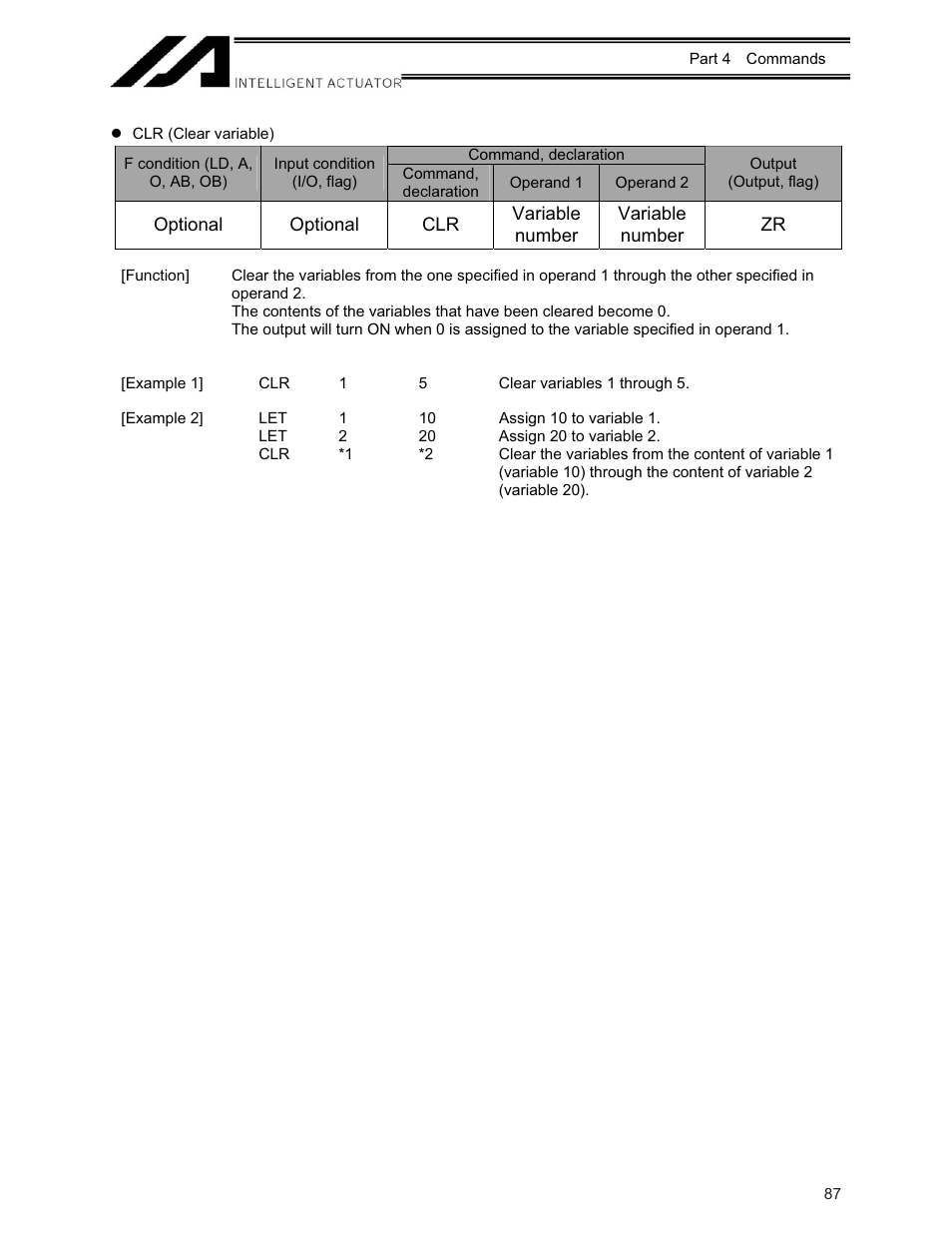 IAI America XSEL-KE User Manual | Page 102 / 424