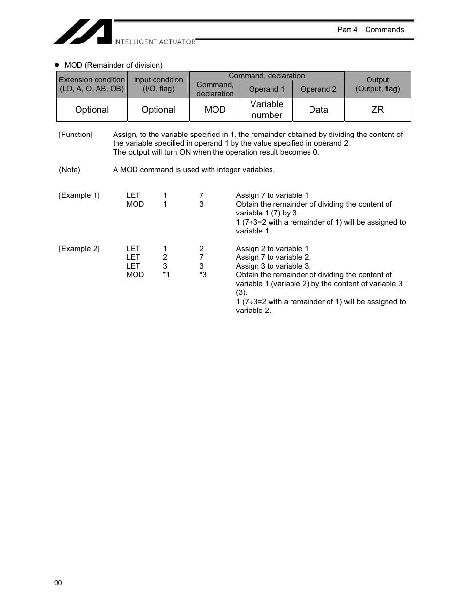 IAI America XSEL-KE User Manual | Page 105 / 424