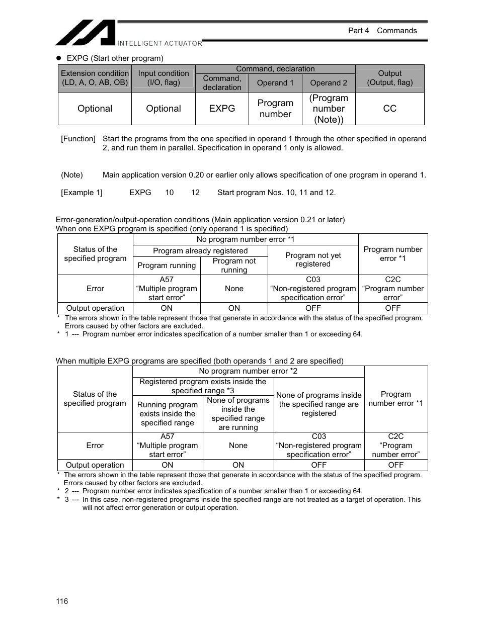 IAI America XSEL-KE User Manual | Page 131 / 424