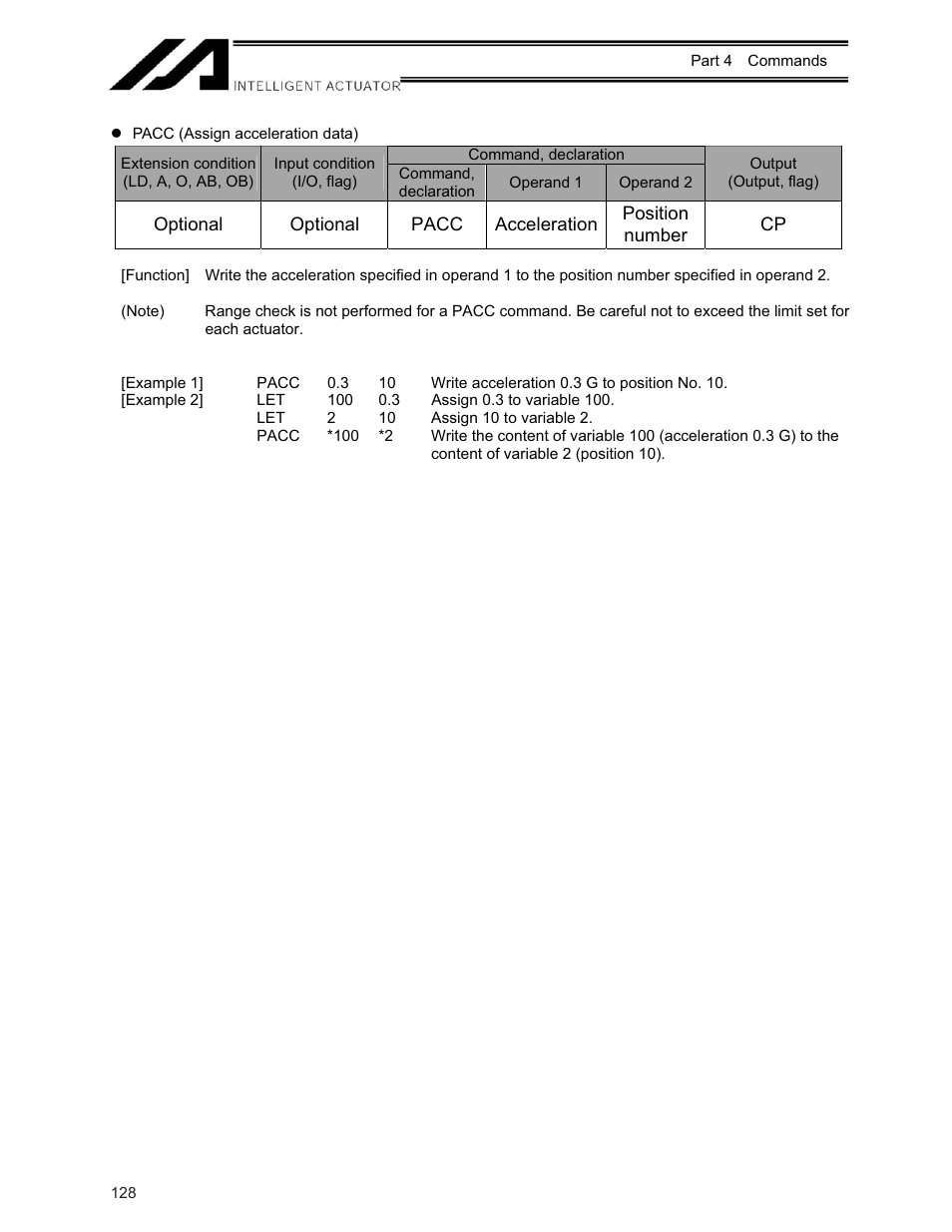 IAI America XSEL-KE User Manual | Page 143 / 424