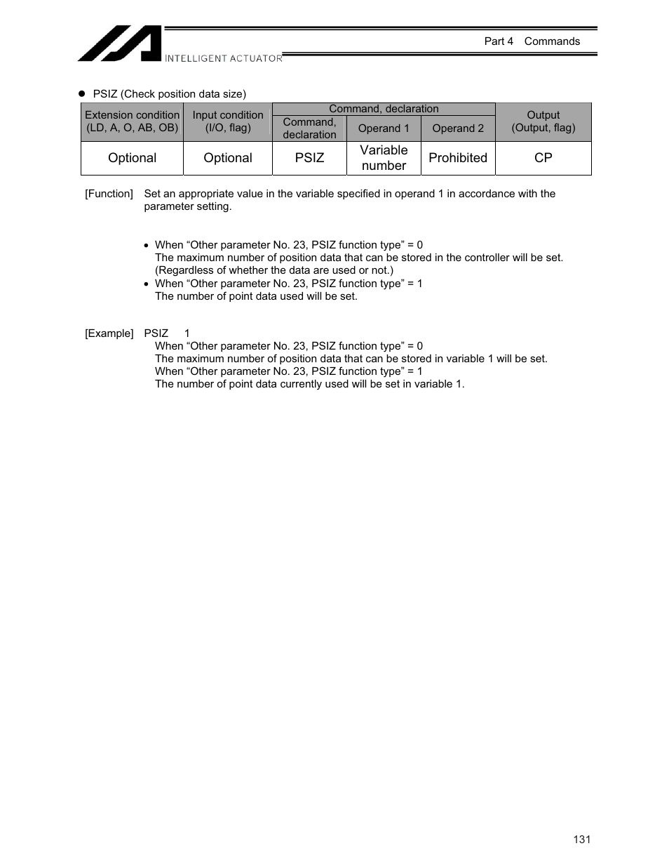 IAI America XSEL-KE User Manual | Page 146 / 424