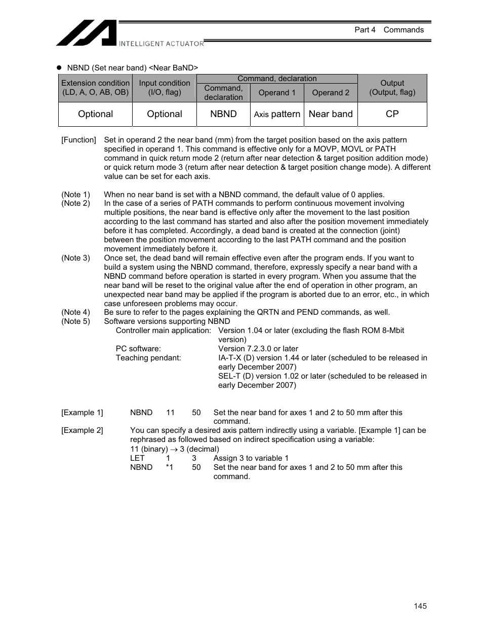 IAI America XSEL-KE User Manual | Page 160 / 424