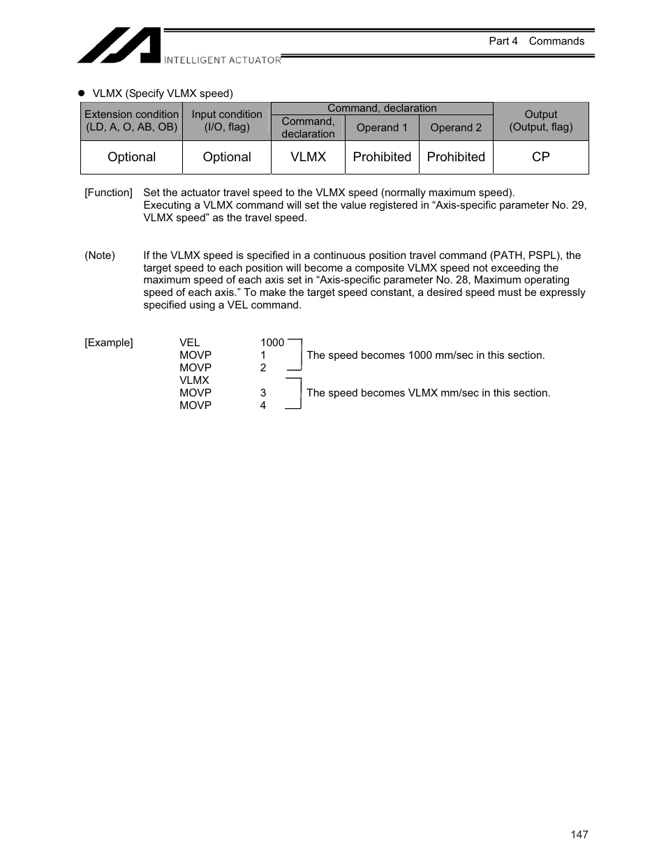 IAI America XSEL-KE User Manual | Page 162 / 424