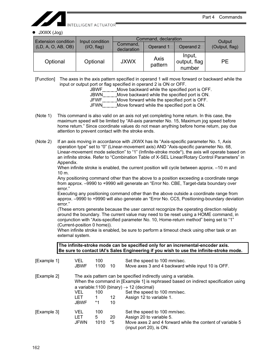 IAI America XSEL-KE User Manual | Page 177 / 424