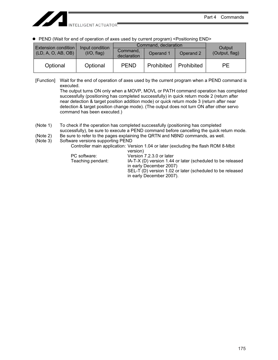 IAI America XSEL-KE User Manual | Page 190 / 424