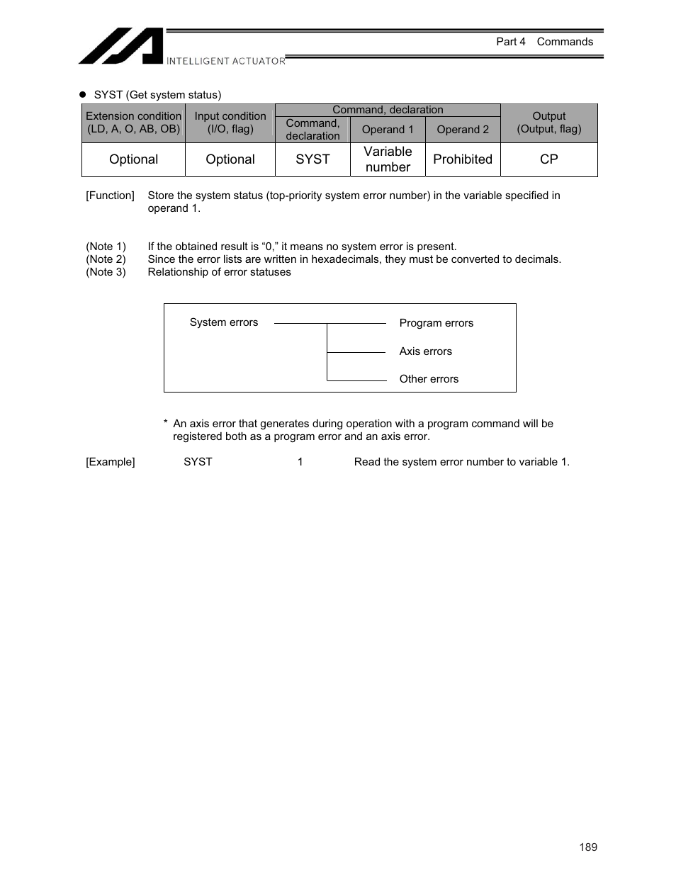 IAI America XSEL-KE User Manual | Page 204 / 424