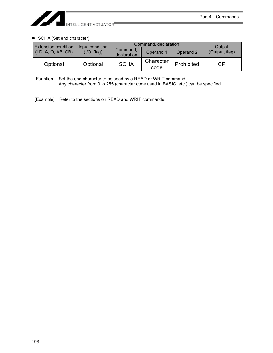 IAI America XSEL-KE User Manual | Page 213 / 424
