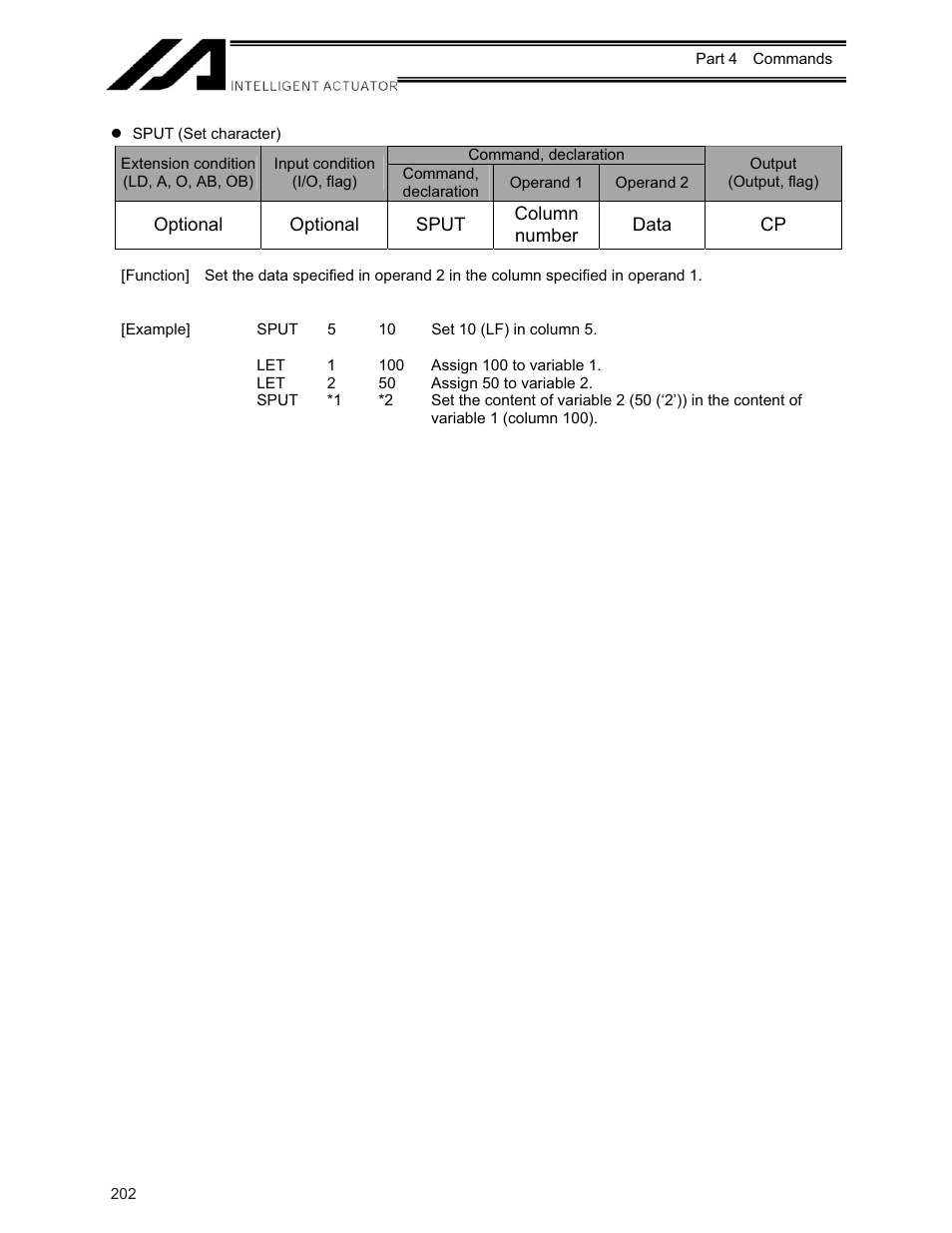 IAI America XSEL-KE User Manual | Page 217 / 424