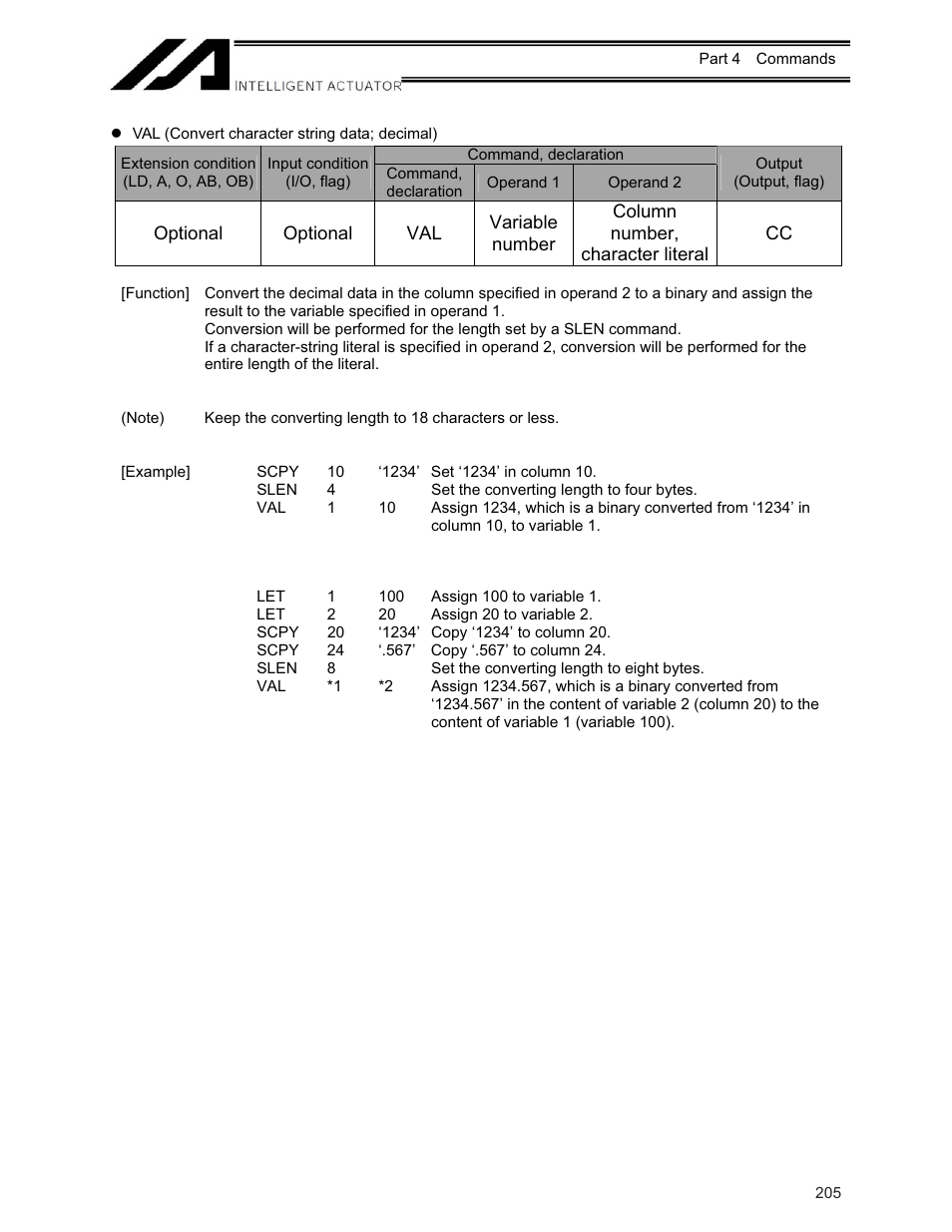 IAI America XSEL-KE User Manual | Page 220 / 424