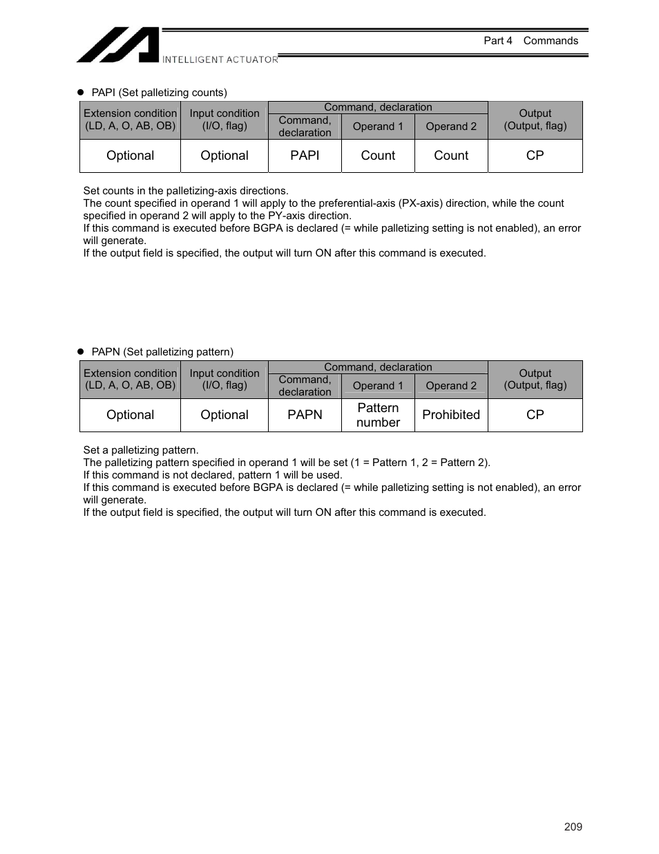 IAI America XSEL-KE User Manual | Page 224 / 424