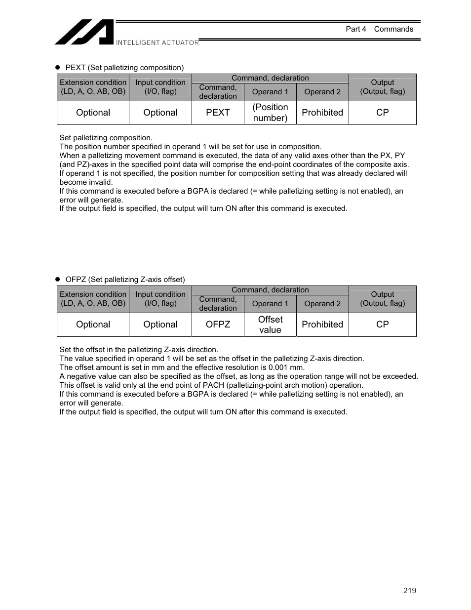 IAI America XSEL-KE User Manual | Page 234 / 424
