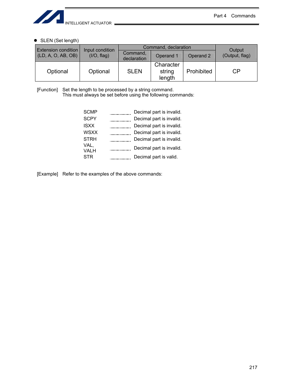 IAI America XSEL-KET User Manual | Page 236 / 436