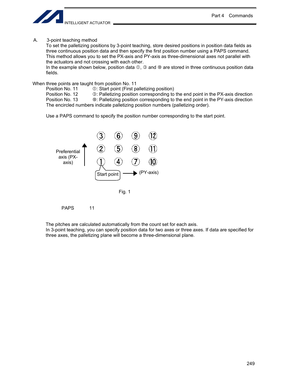 A. 3-point teaching method | IAI America XSEL-KET User Manual | Page 268 / 436