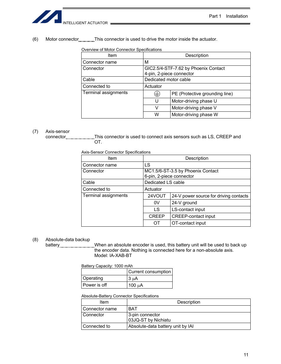 IAI America XSEL-KET User Manual | Page 30 / 436