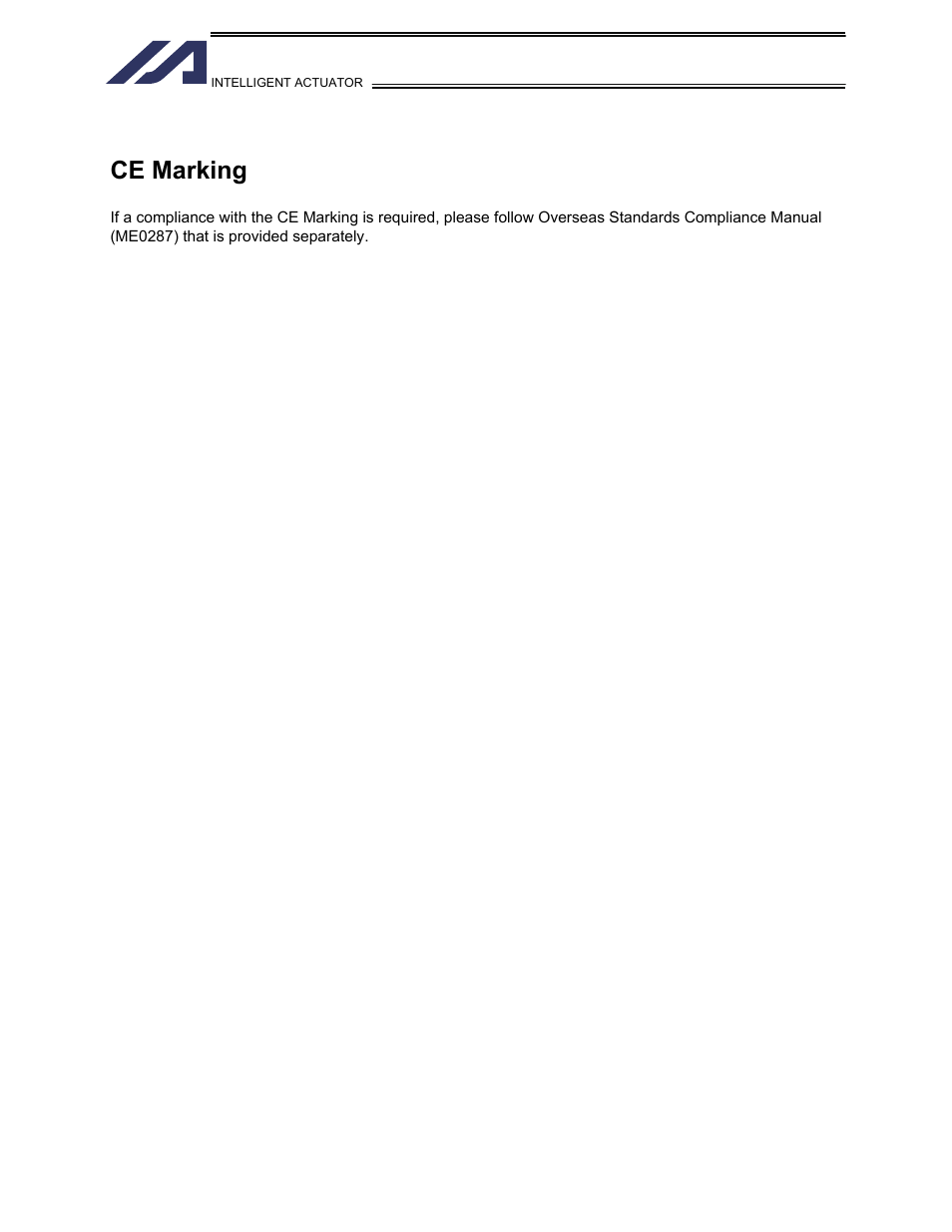 Ce marking | IAI America XSEL-KET User Manual | Page 5 / 436