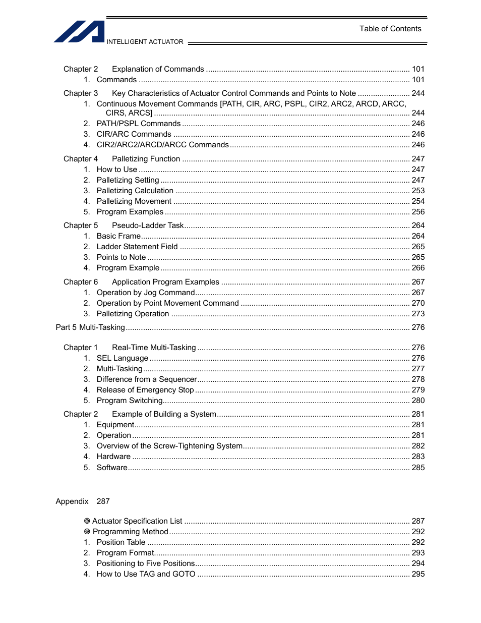 IAI America XSEL-KET User Manual | Page 8 / 436