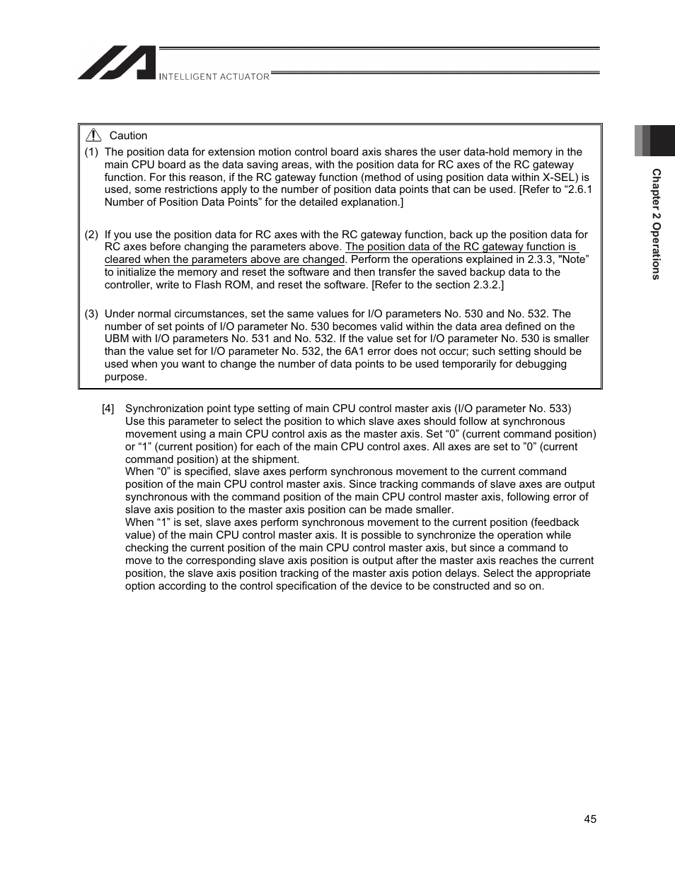 IAI America XSEL-S User Manual | Page 53 / 212