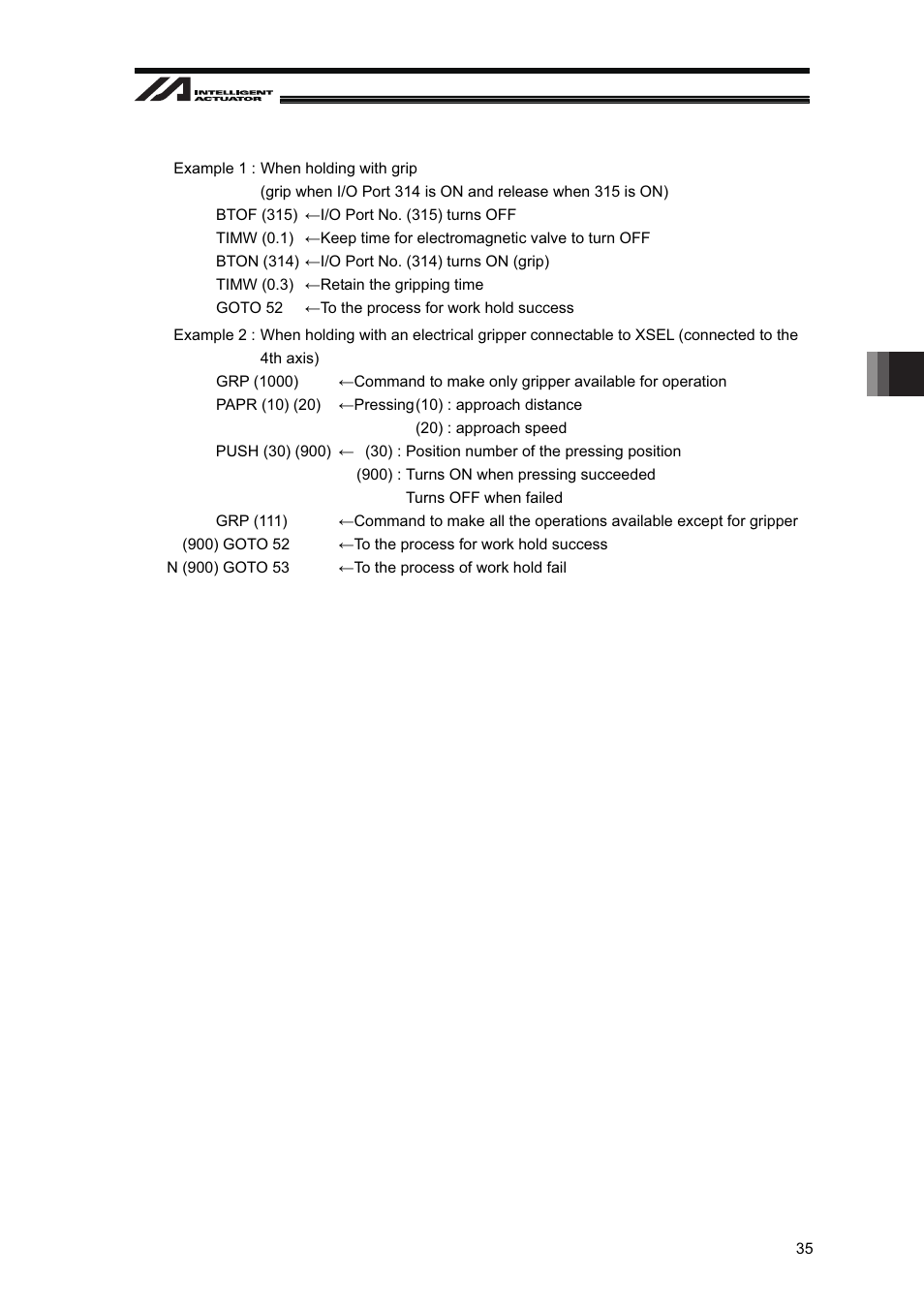 IAI America XSEL-S User Manual | Page 41 / 128