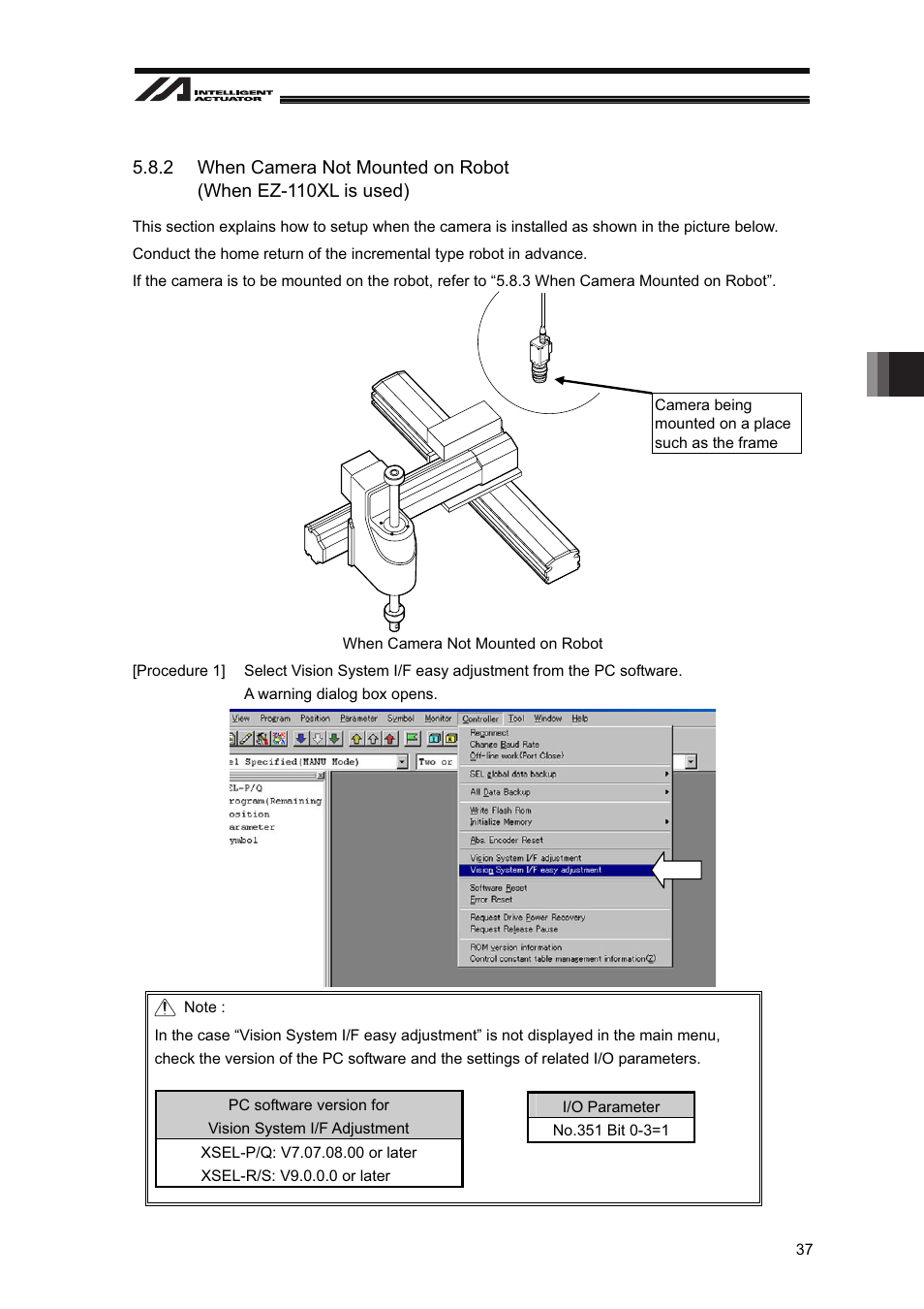 IAI America XSEL-S User Manual | Page 43 / 128