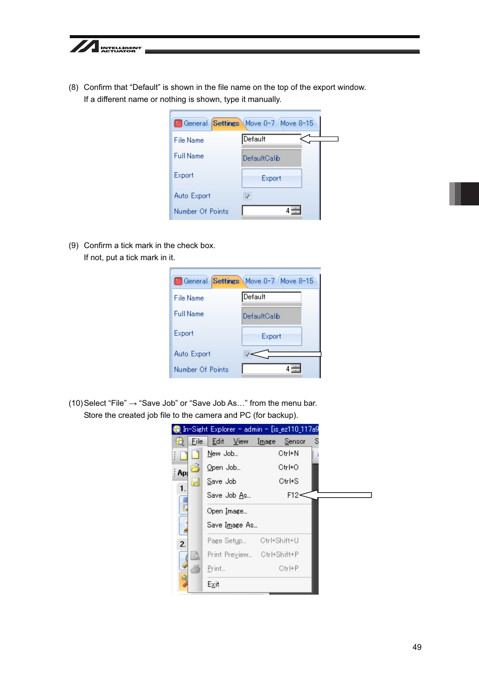 IAI America XSEL-S User Manual | Page 55 / 128