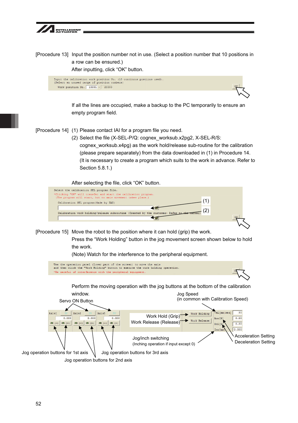 IAI America XSEL-S User Manual | Page 58 / 128