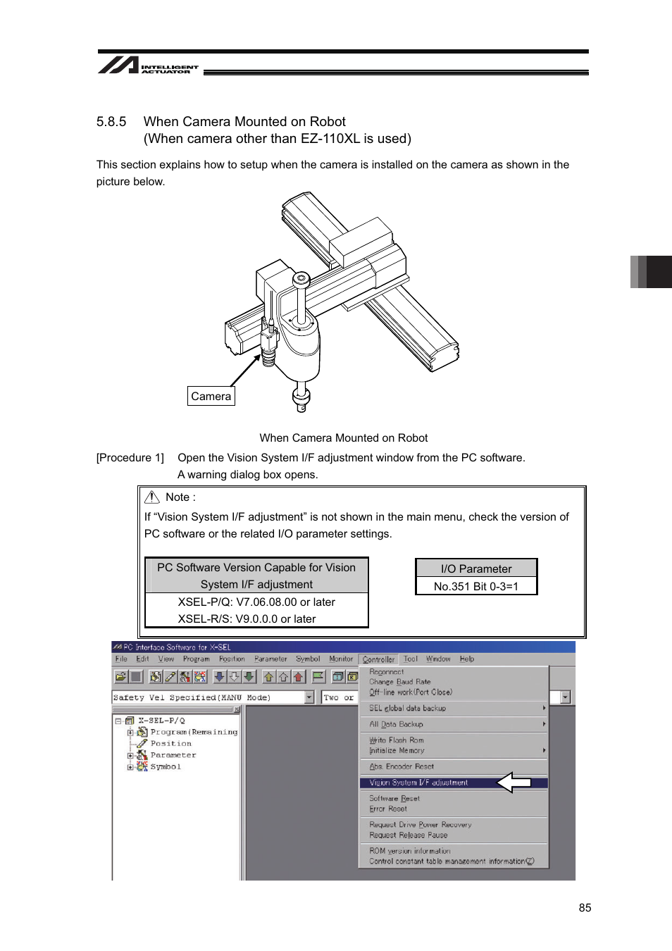 IAI America XSEL-S User Manual | Page 91 / 128