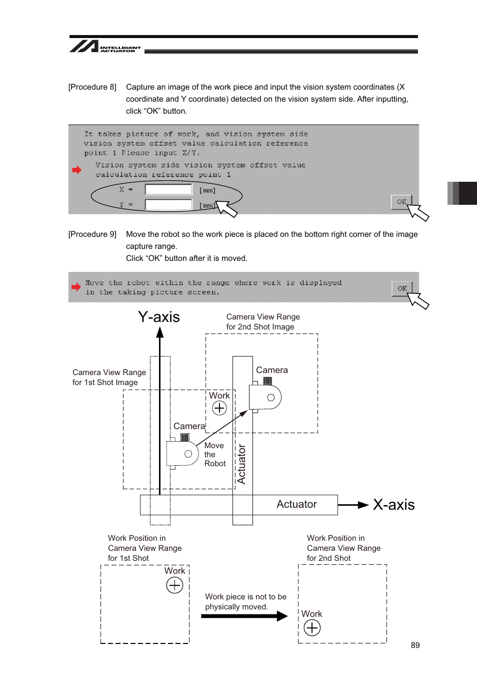 X-axis y-axis, Actuator | IAI America XSEL-S User Manual | Page 95 / 128