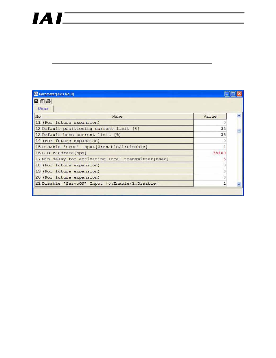 2) setting the baud rate for sio communication | IAI America RCM-GW-DV User Manual | Page 109 / 137