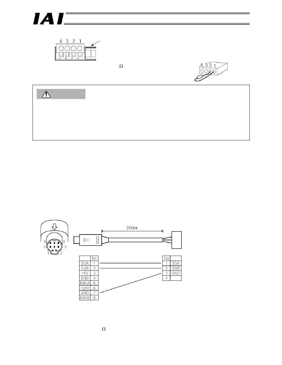 Caution | IAI America RCM-GW-DV User Manual | Page 34 / 137