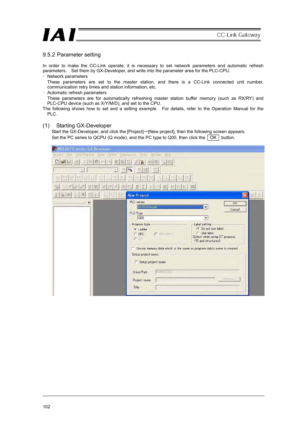 IAI America RCM-GW-CC User Manual | Page 106 / 132