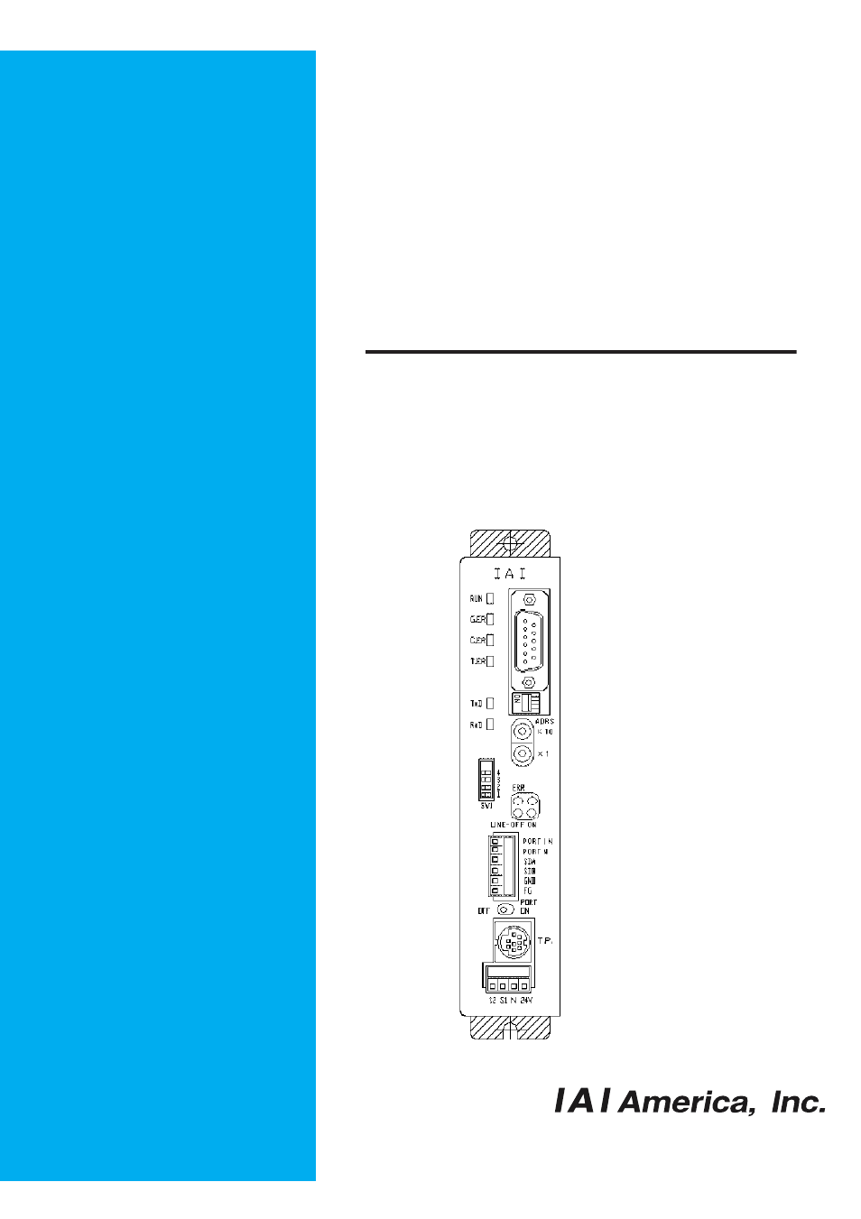 IAI America RCM-GW-PR User Manual | 125 pages
