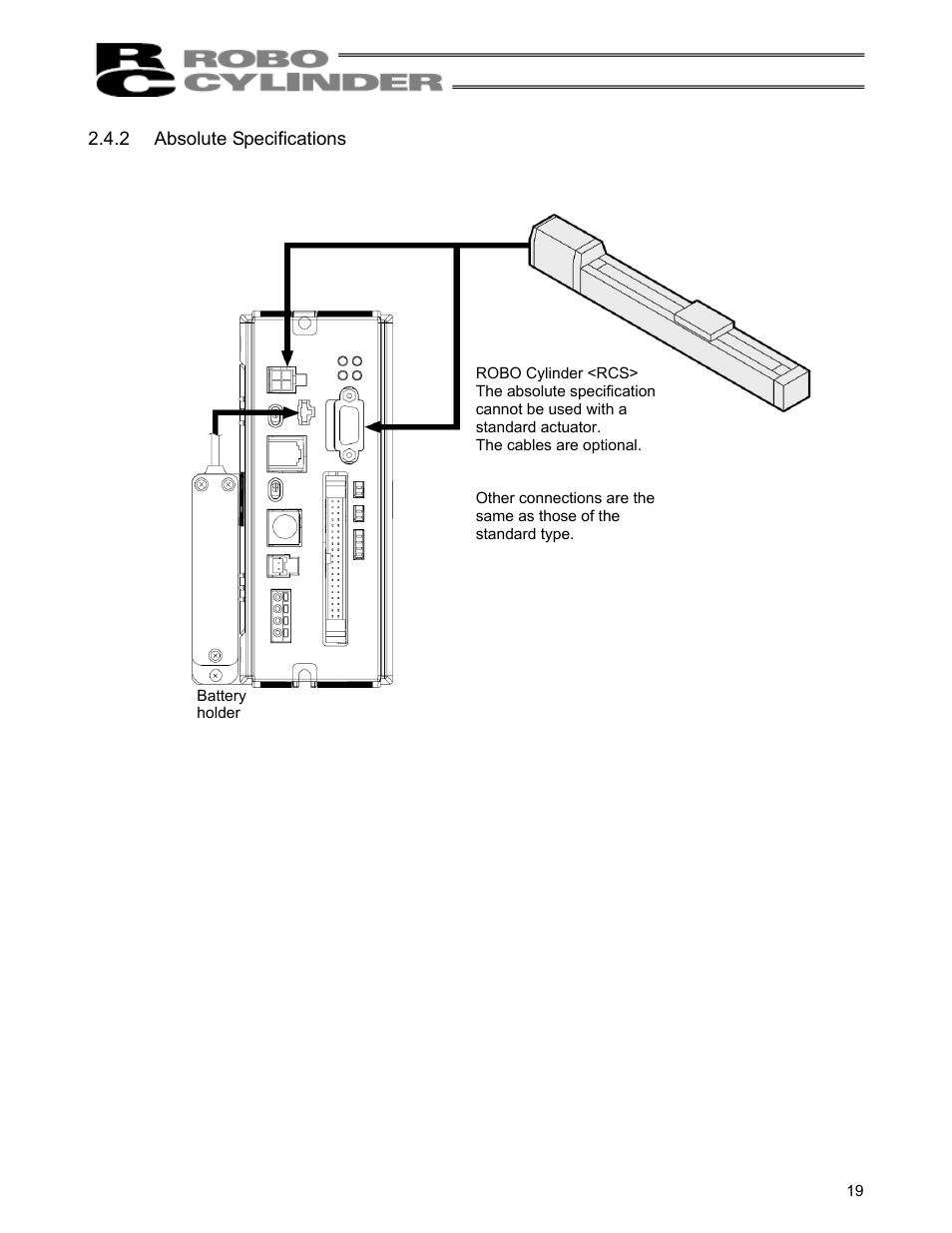 2 absolute specifications, Absolute specifications | IAI America RCS-C User Manual | Page 29 / 119