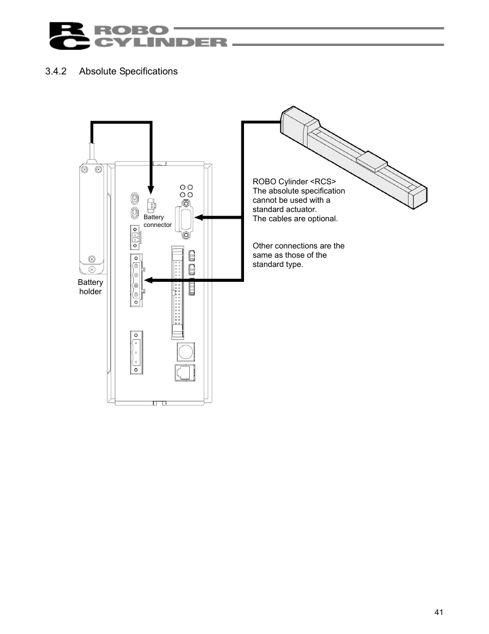 2 absolute specifications, Absolute specifications | IAI America RCS-C User Manual | Page 51 / 119